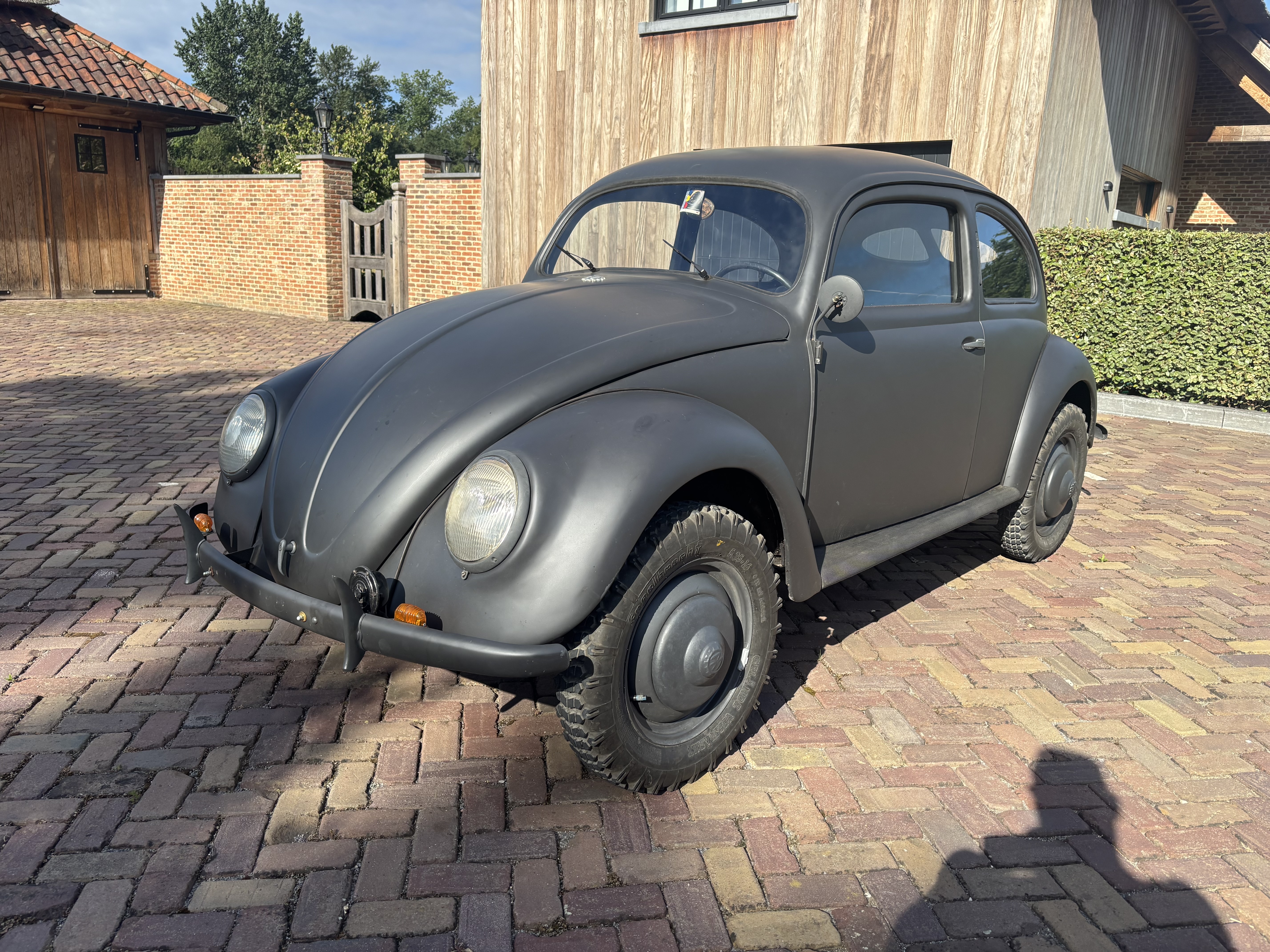 Vooraanzicht voertuig