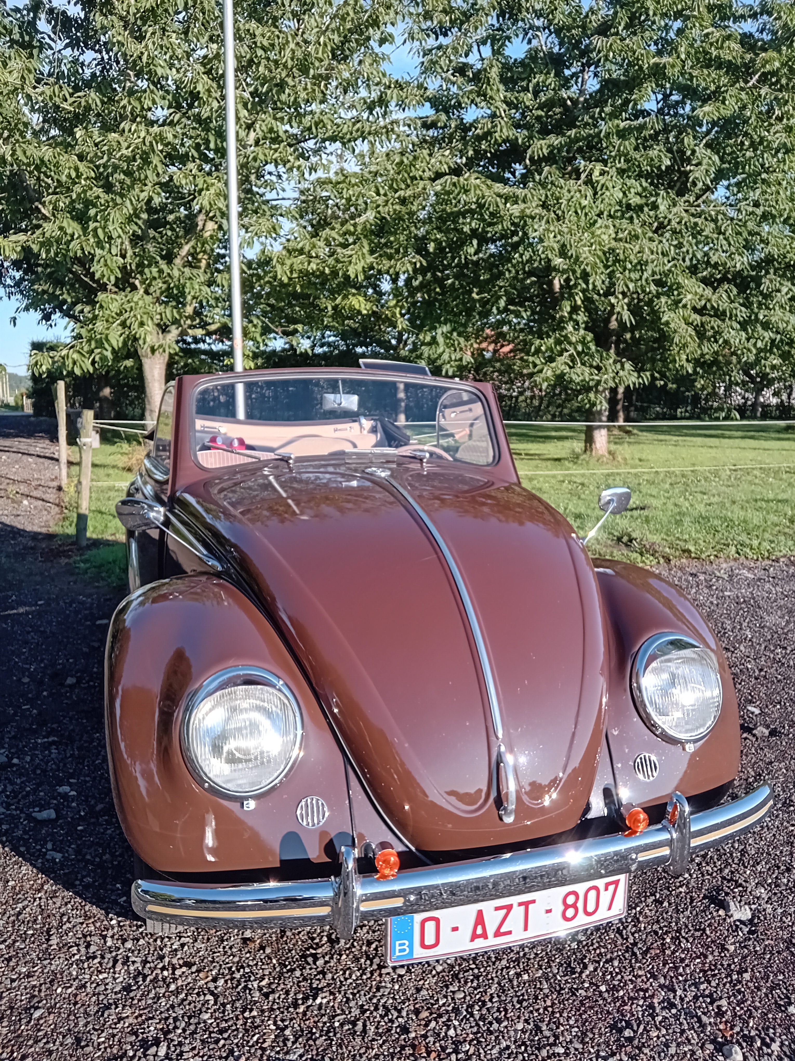 Vooraanzicht voertuig