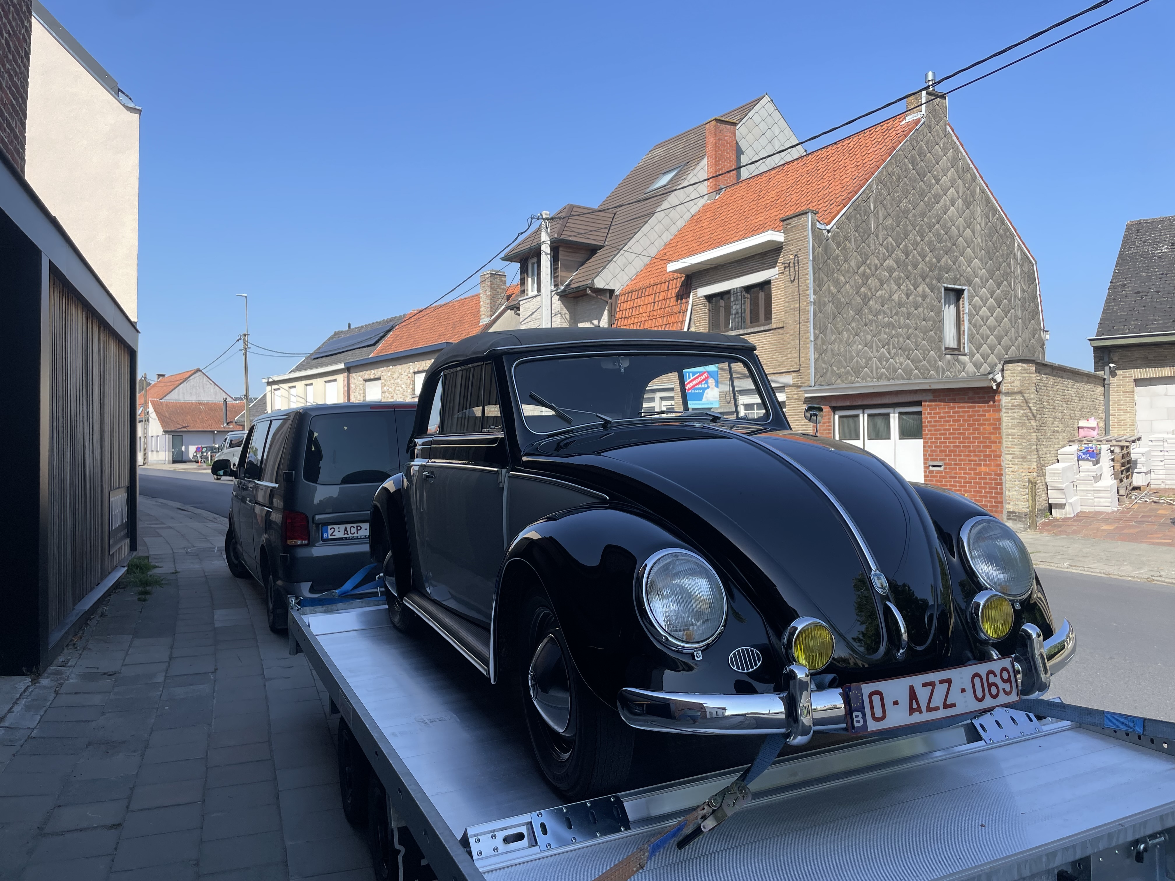 Vooraanzicht voertuig