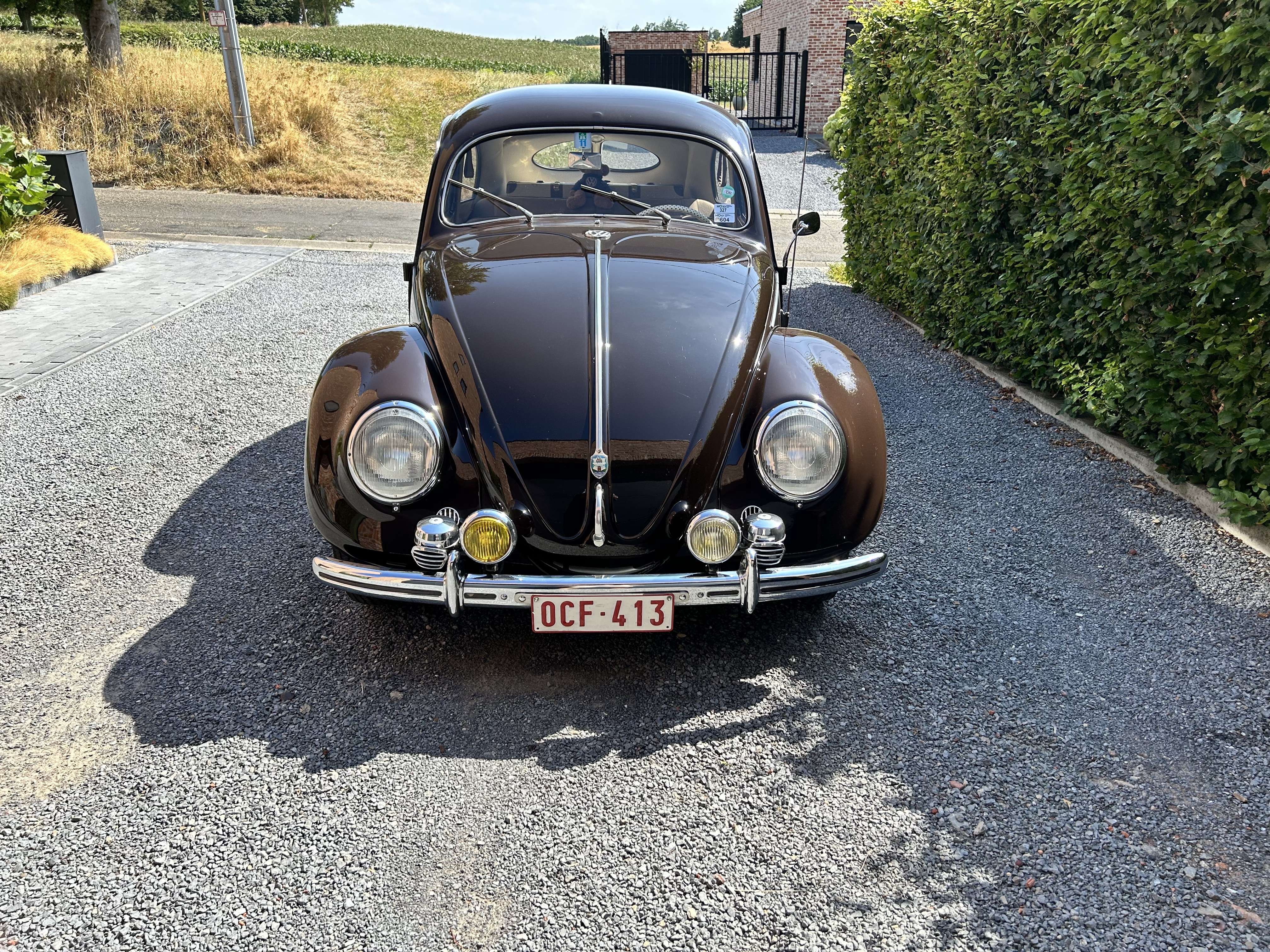 Vooraanzicht voertuig