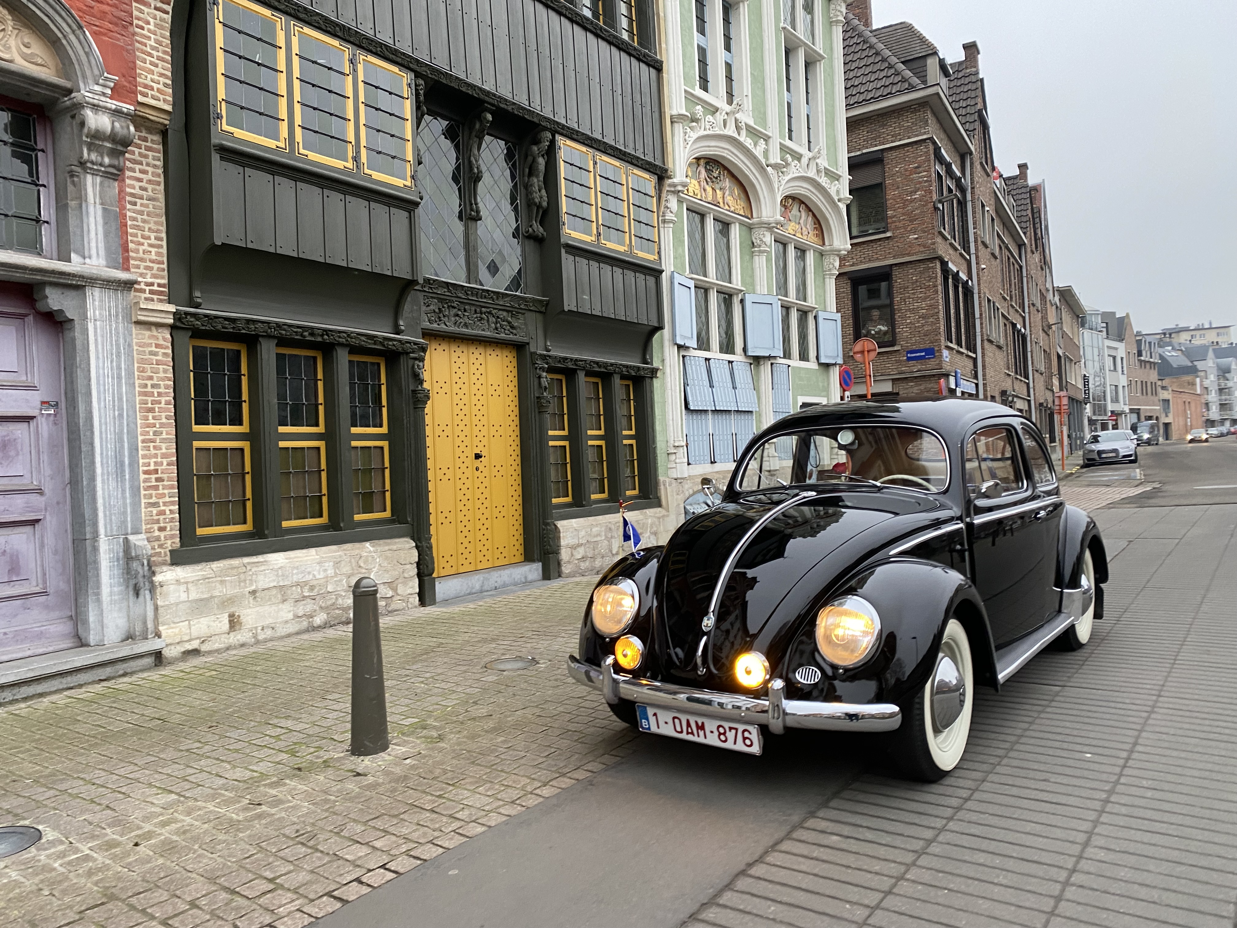 Vooraanzicht voertuig