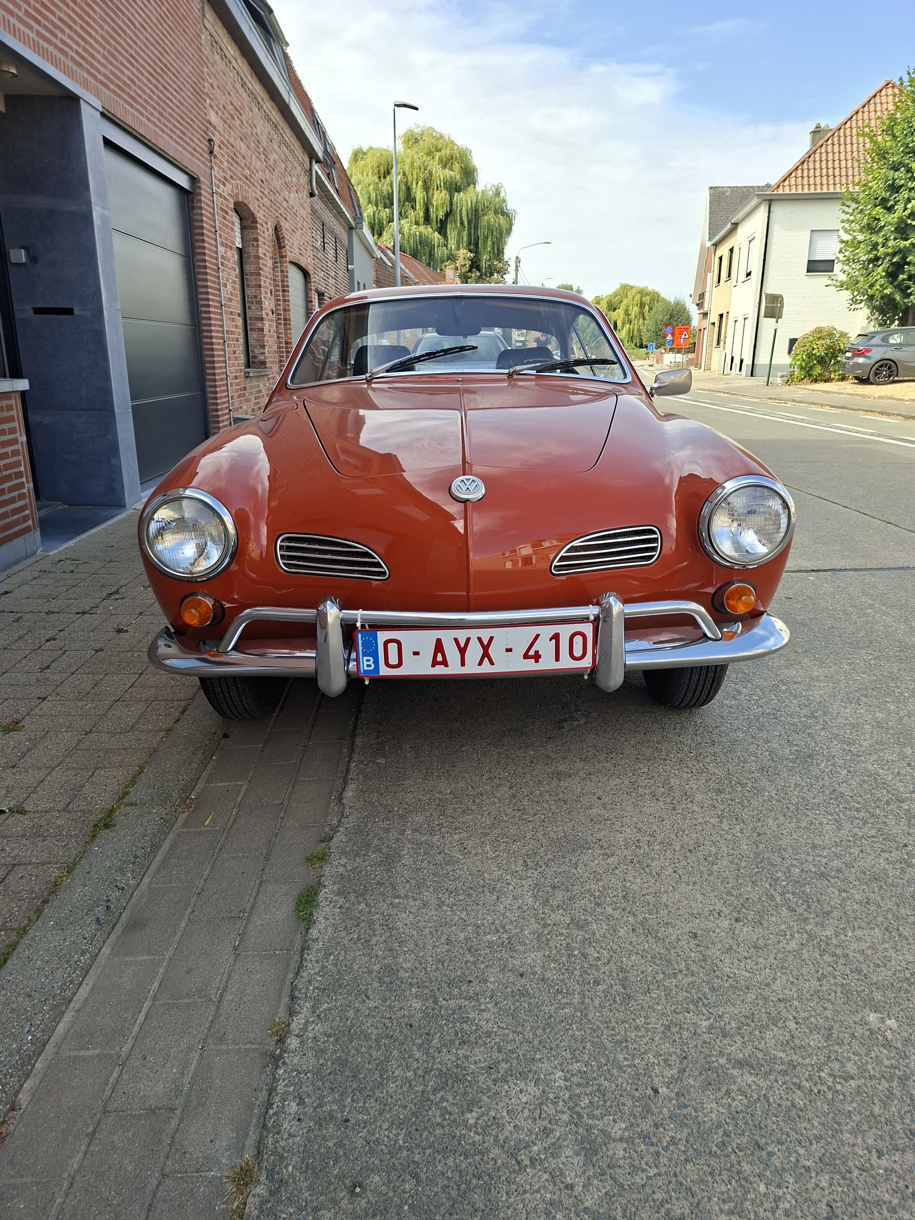 Vooraanzicht voertuig